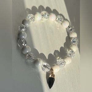 Diamond Pearl Elegance Bracelet